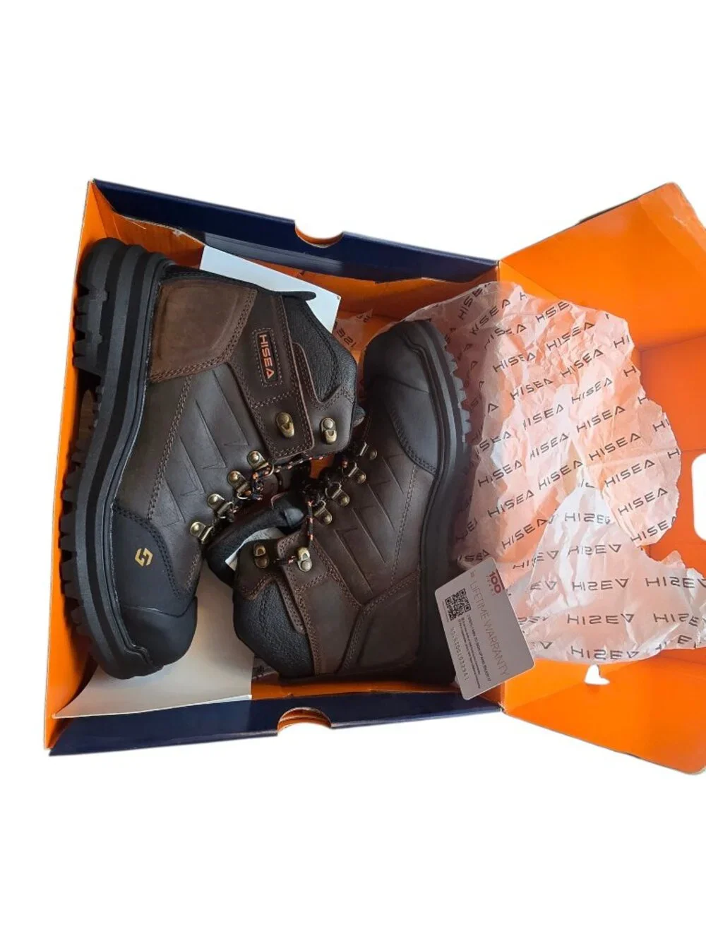 NIB Men's Safety Boots HISEA Sz 7